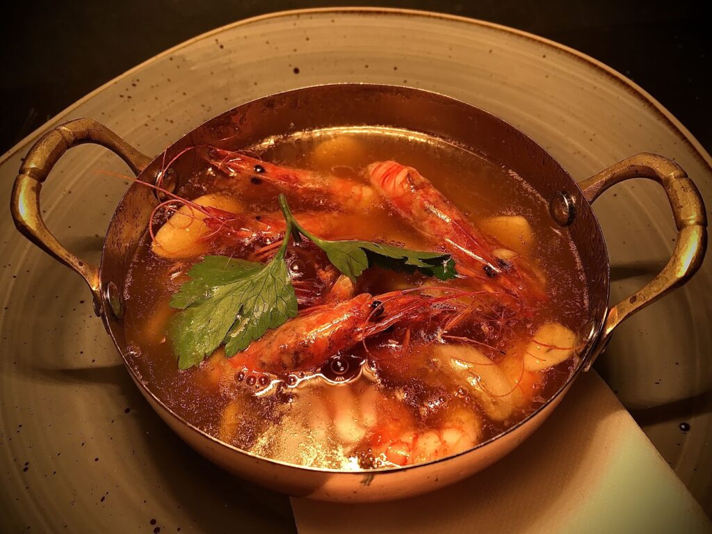 gambas al ajillo El Laurel gambas al ajillo El Laurel